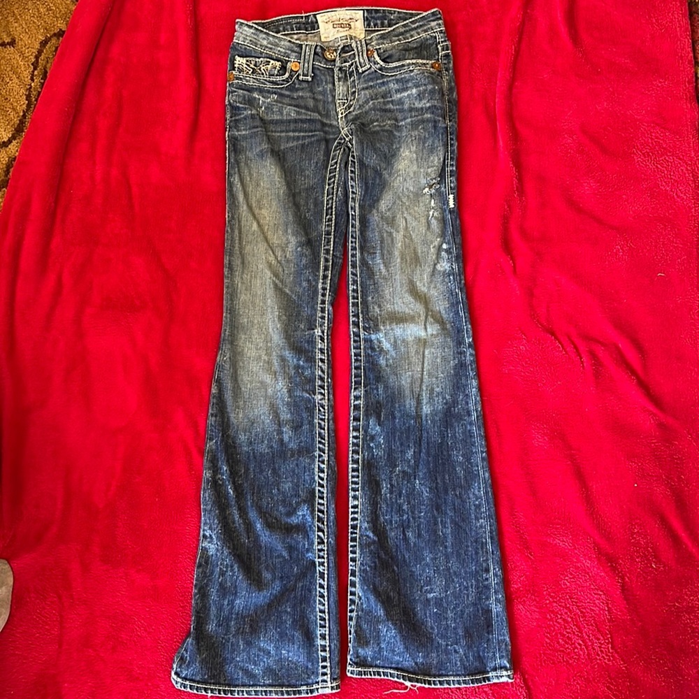 Big star, slight stone washed 23R